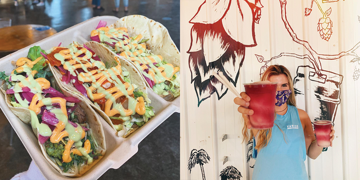 Food Menu TV Vanish Farmwoods Brewery